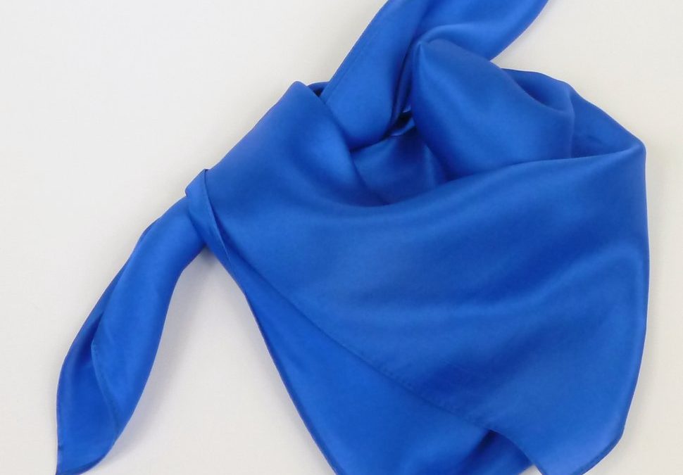 Apaszka gawroszka niebieska