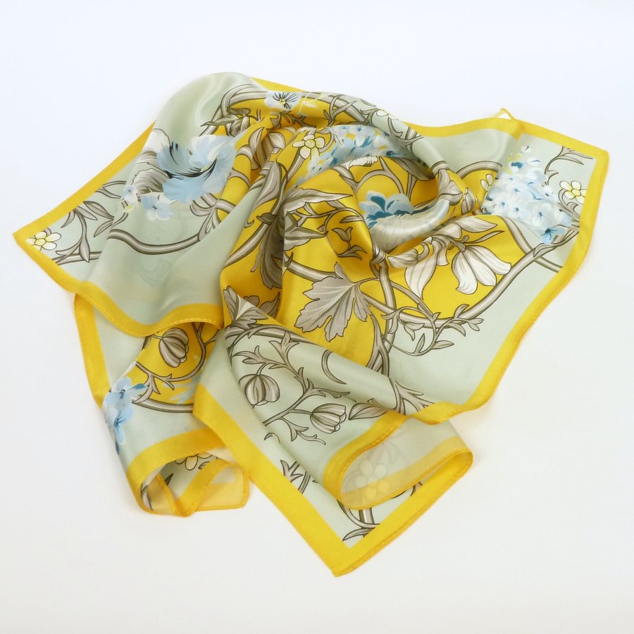 Apaszka jedwabna pastelowa