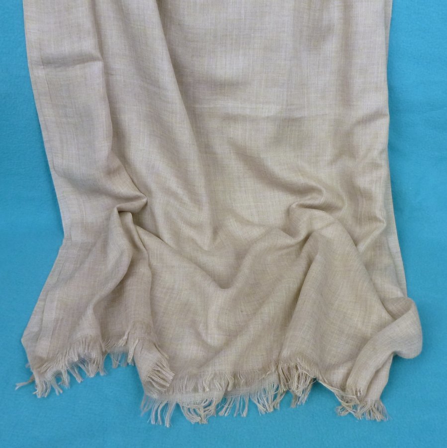 Szal damski szaro-beżowy melanż