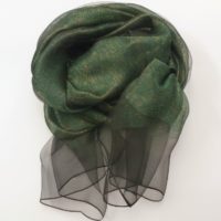 Błyszczący, elegancki szal wieczorowy damski