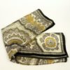 Elegancka apaszka jedwabna ornamenty - obrazek 3